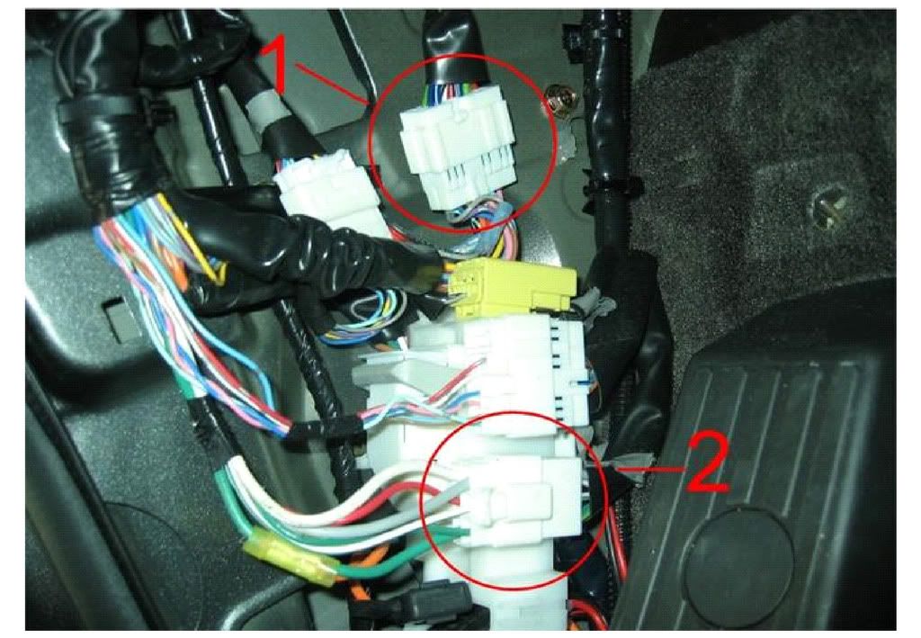 How to connect tailgate to central locking D22 & D40